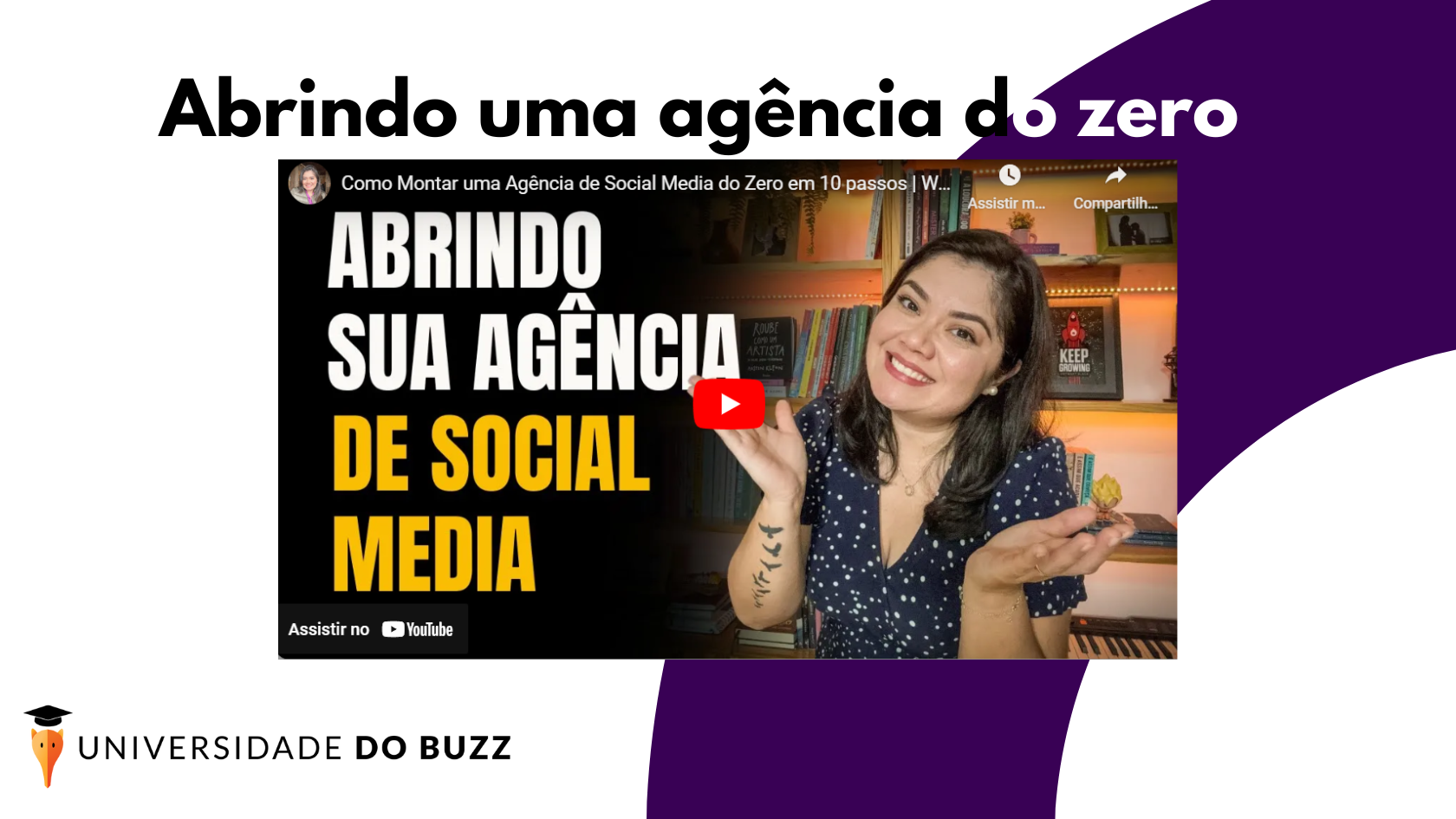 Como Montar uma Agência de Social Media do Zero em 10 passos | Wanessa Castro