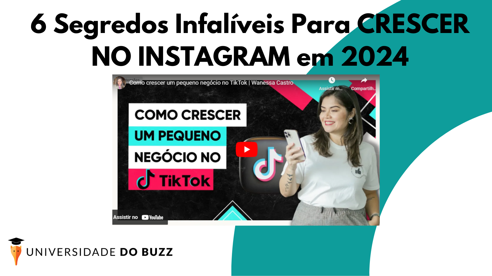 Como desenvolver um pequeno negócio no TikTok | Wanessa Castro