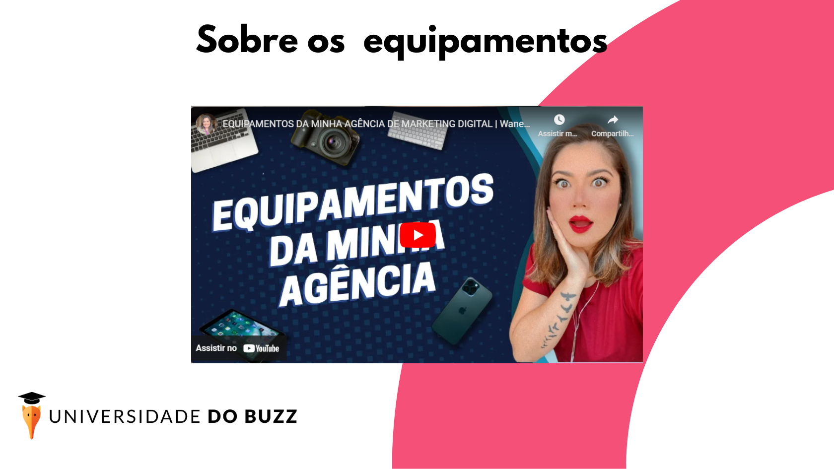 EQUIPAMENTOS DA MINHA AGÊNCIA DE MARKETING DIGITAL | Wanessa Castro