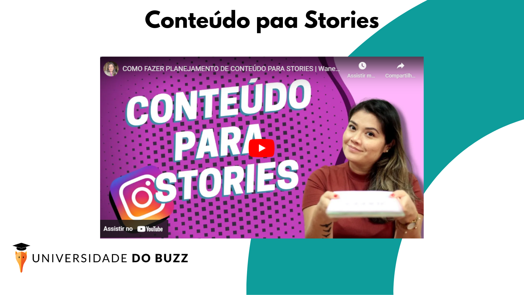 COMO FAZER PLANEJAMENTO DE CONTEÚDO PARA STORIES | Wanessa Castro