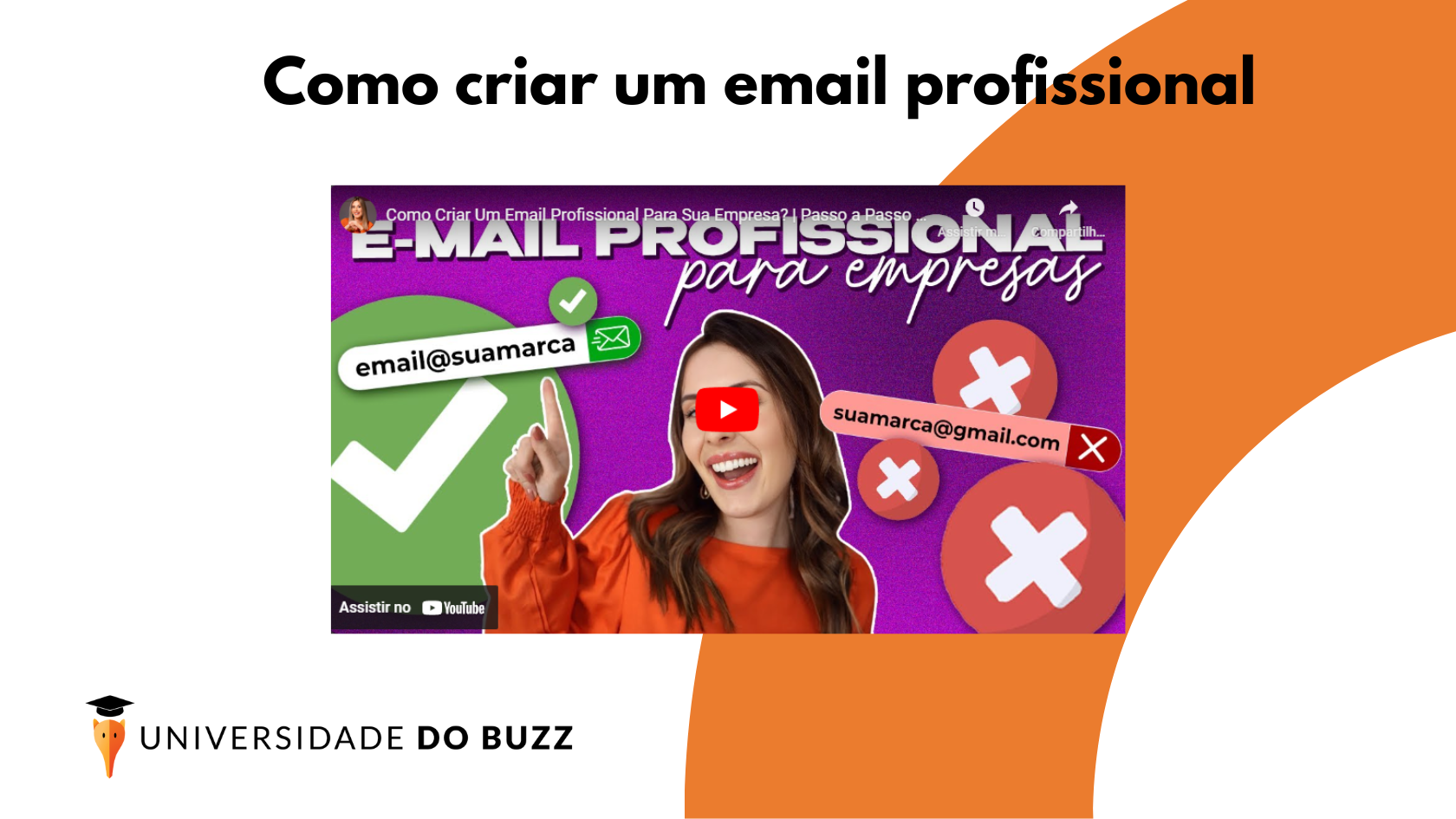 Como Criar Um Email Profissional Para Sua Empresa? | Passo a Passo ATUALIZADO 2025