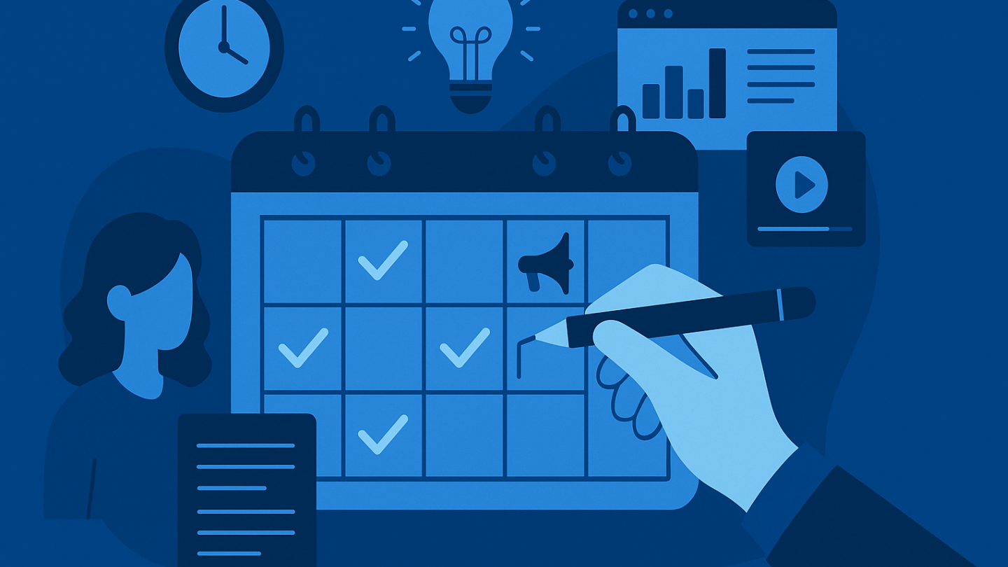 Calendário editorial